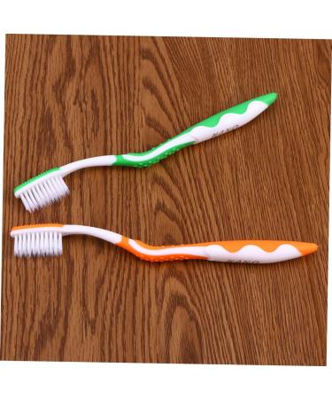 Buy HomsfoU Soft Nano Toothbrush Set - 4 Two-Layer Ergonomic Toothbrushes for Adults - Premium Korean Design - Buy Online on GoSupps.com