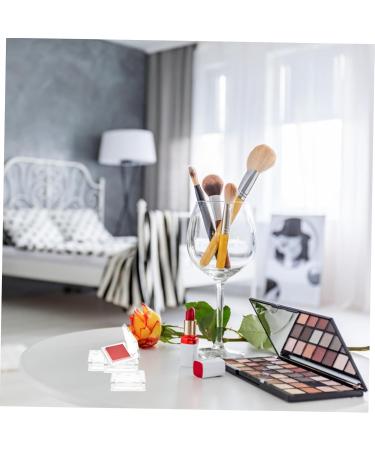Healeved 4pcs Transparent Square Mini Eyeshadow Box Makeup Highlighter Makeup Palette Blush Palette Plastic - Buy Online on GoSupps.com