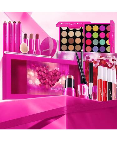 Opilroyn Makeup eye and lip makeup for beginners cosmetics long lips mascara eye shadow for daily use business travel appointments photography - Buy Online on GoSupps.com