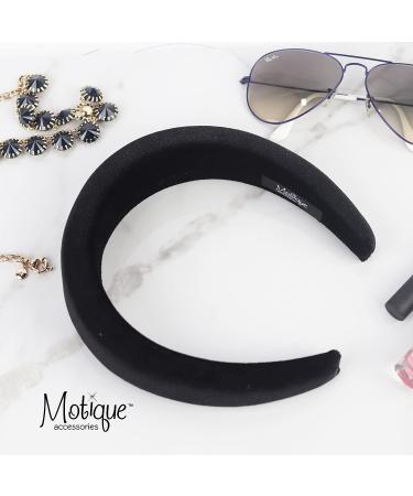 Padded Black Headband for Women and Girls - Fashion Hair Styling Accessory - Buy Online on GoSupps.com