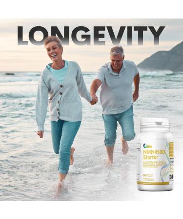 ALLBE NMN 4500 Starter Capsules 4 Packs of 60 Nicotinamide Mononucleotide 75 mg Servings NAD+ Booster Supplement for Cellular Energy Metabolism Immunity and Healthy Aging (1 Pack x 60 Capsules) 60 count (Pack of 4) Nmn 4500 (75mg) - Buy Online on GoSupps.com