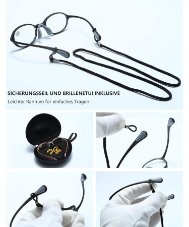 Buy Lanomi Round Retro Reading Glasses | Blue Light Filter | UV400 Protection | Flexible Visual Aid for Men & Women | 1.0 to 3.5 Magnification - Buy Online on GoSupps.com