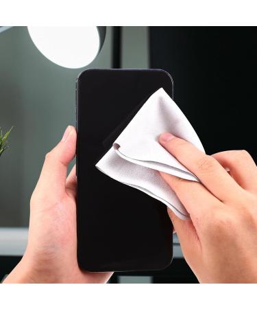 20pcs Deerskin Cloth Eyeglass Cleaning Kit - Premium 15x18cm Lens Wipes for Glasses & Screens - Buy Online on GoSupps.com