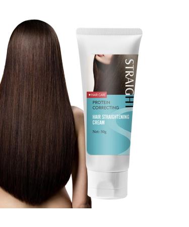 Facynde Silk Cream Protein Hair Straightener for Natural Smoothing Nourishing Long-Lasting Anti-Frizz Hair