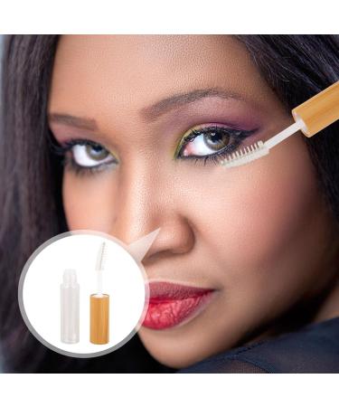 PATKAW Empty Eyeliner Tube Container Plastic Refillable Eyelash Growth Oil Mascara Eye Gloss Liquid Tube Bottle with Brush for Travel 6ml - Buy Online on GoSupps.com