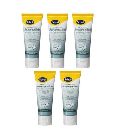SCHOLL Pack of 5 Volcanic Pumice Foot Peeling and Radiance Creams - 75 ml