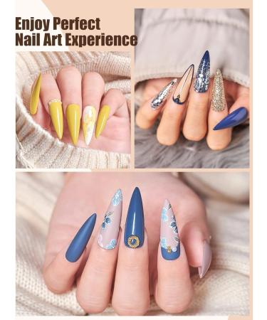 Deciniee 550Pcs Clear Extra Long Tapered Square Nail Tips - Professional Nail Extension Kit for Salon & Home DIY - Buy Online on GoSupps.com