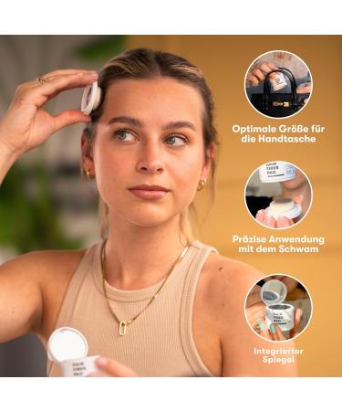 O.C. Haircare Approach Powder for Men & Women | Light Brown #4 | Best for Receding Hairline & Vertex | Salon-Recommended | 9 Colors Available - Buy Online on GoSupps.com