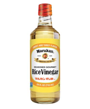 Marukan Rice Vinegar, Gourmet Seasoned, 24 Ounce