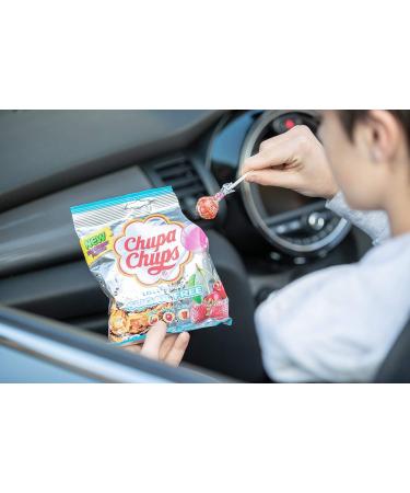 10 x SUGAR FREE Chupa Chups - Mixed Bag Of Strawberry Apple And Cola Ideal Party Bag Fillers Specialist Diets and Calorie Counters - Buy Online on GoSupps.com