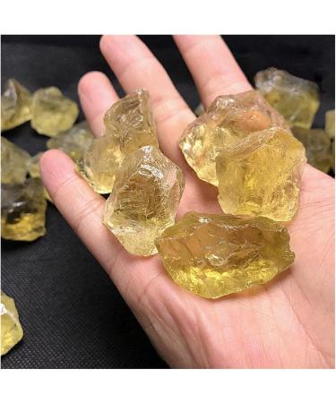 Natural Crystal Rough 100g Raw Natural Citrine Quartz Crystal Rough Stones Original Stones New Home Decoration ERTEYIN - Buy Online on GoSupps.com
