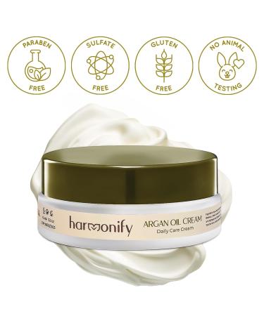 Whipped Argan Oil Moisturizer | Vegan & Cruelty-Free Face Cream for All Skin Types | Hydrates & Reduces Fine Lines - 1.52 oz - Buy Online on GoSupps.com