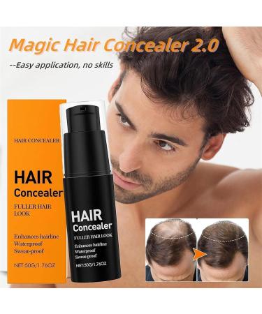  Raevior Lefron Magic Hair Concealer 2.0 4 Pack Waterproof & Sweat Resistant Hair Concealer for Gray Coverage Instant Recovery Cream for Thinner Hair - Buy Online on GoSupps.com