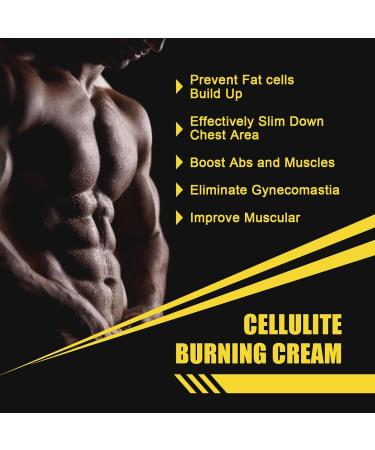 Men's Fat Burning Cream for Abdominal Muscles Growth and Weight Loss - 40g - Buy Online on GoSupps.com