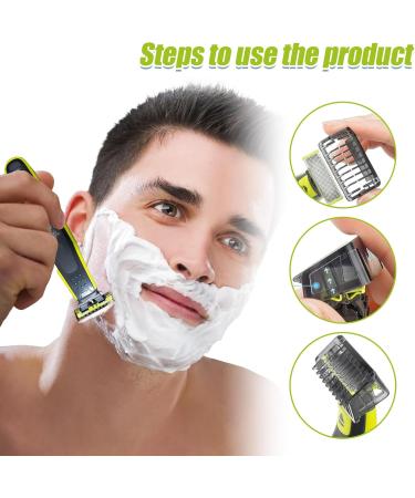 Buy Eniyou 7PCs Compatible with Philips OneBlade - Trim Attachment & Replacement Blades for Men - International Shipping Available - Buy Online on GoSupps.com