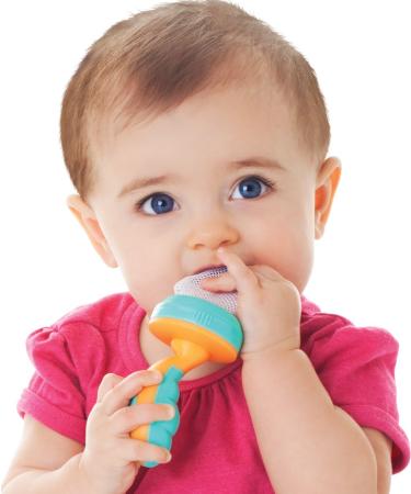 Nuby 2-Pack Nibbler Mesh Feeders Colors May Vary
