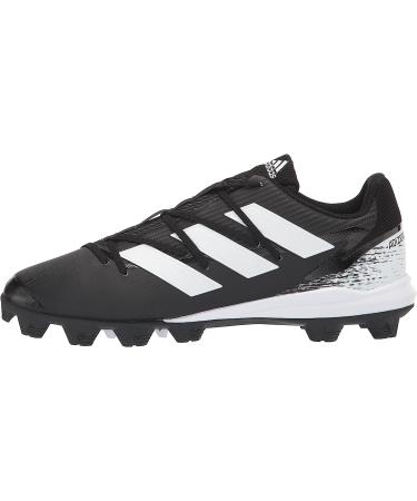 adidas Men's Afterburner 8 MD Baseball Shoe - Size 10 in Black/White/White - Buy Online on GoSupps.com