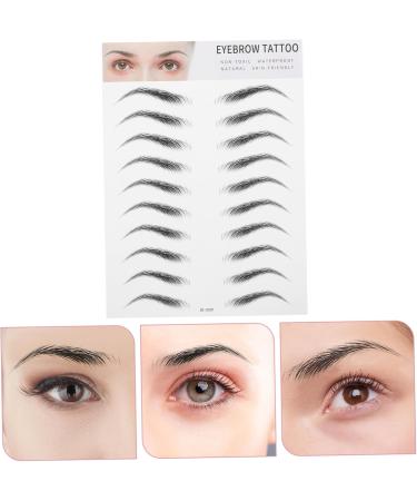 NOLITOY Card Spray Bottle 6 pcs Tool Black Imitation Type Stickers Men Eyebrow Artificial Transfer for Hair-like Women ze001x3pcs Blackx3pcs - Buy Online on GoSupps.com