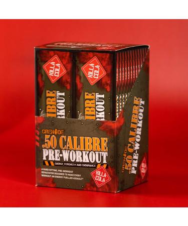 Grenade 50 Calibre Pre-Workout Devastation Sachets - Killa Cola Flavor | 50 Servings - Buy Online on GoSupps.com