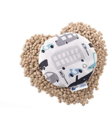 Medi Partners Cherry Core Pillow | Warming Pillow for Babies | 100% Cotton Heat & Cold Therapy | KO Nature | Gray Cars Design - Buy Online on GoSupps.com