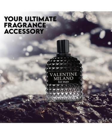 Valentine Milano for Men (EDP) & Robot Black Cologne For Men (EDT) Fragrance for Men 3.4 Fl Oz Each (Pack of 2) - Buy Online on GoSupps.com
