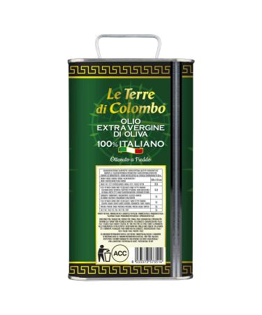 Buy Le Terre di Colombo 100% Italian Extra Virgin Olive Oil - 3L Can | Premium Quality & International Shipping - Buy Online on GoSupps.com