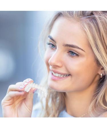 Frenzify 2 Pair Fake Teeth | Provisional Dentures with Braces | Cover Tooth Defects for Men & Women - International Shipping Available - Buy Online on GoSupps.com