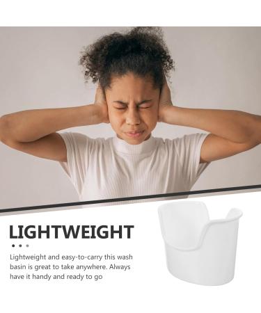 KALLORY Ear Washing Basin for Ear Wax Removal Accessory Unique Groove Design for Comfortable Use Lightweight Reusable - Buy Online on GoSupps.com