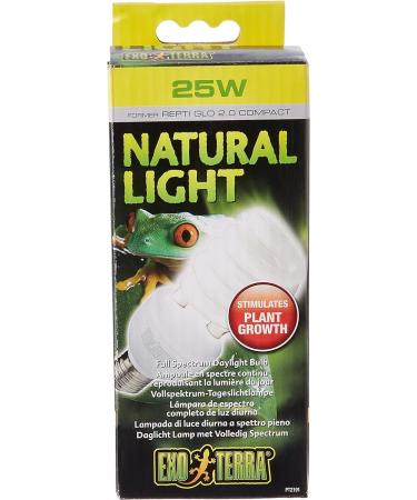 Exo Terra Natural Light 13W Full Spectrum Daylight Lamp for Reptiles & Amphibians - E27 Compact Bulb - Buy Online on GoSupps.com