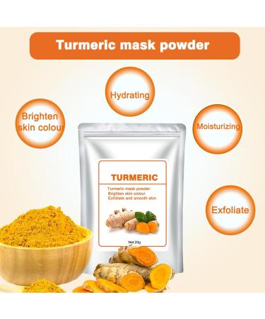  Teksome Nose Pore Remover | Face Powder | Reduce Wrinkles 20g Deep Moisturizing Turmeric Oil Control Powder Mask for Women and Girls Teksome - Buy Online on GoSupps.com