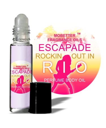 MOBETTER FRAGRANCE OILS Escapade Rockin Out In Rio Women Perfume Body Oil 10ml Roll On Bottle - Buy Online on GoSupps.com