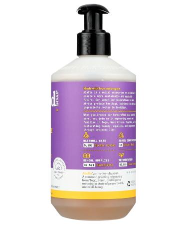 ALAFFIA Good Soap Lavender Hand Soap - Natural Moisturizing 12oz | Shop Internationally - Buy Online on GoSupps.com