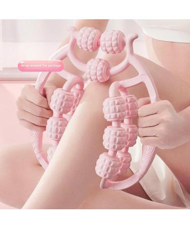 Massage Roller for Legs - 15 Roller Calf Massager for Muscle Relief | Forearm Elbow Hand & Arm Massager | Monet Powder for Beautiful Legs - Buy Online on GoSupps.com