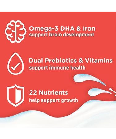 Enfagrow Premium Toddler Nutritional Drink Vanilla Flavor Omega-3 DHA for Brain Support Prebiotics & Vitamins for Immune Health  Powder Can 32 Oz Pack of 4 - Buy Online on GoSupps.com
