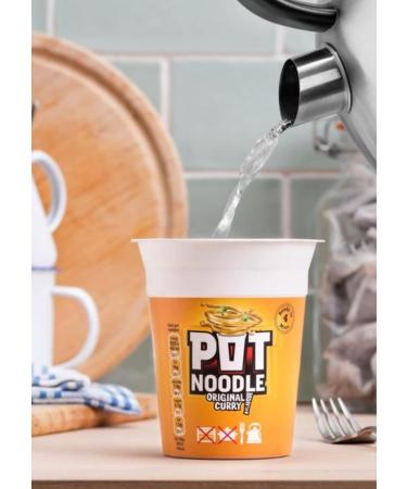 Pot Noodle 4 Variety Include Chow Mein Chinese Noodles Sticky Rib Original Pot Noodle Curry & Sweet And Sour Pot Noodles - Buy Bulk 12 Pack Pot Noodles - Buy Online on GoSupps.com