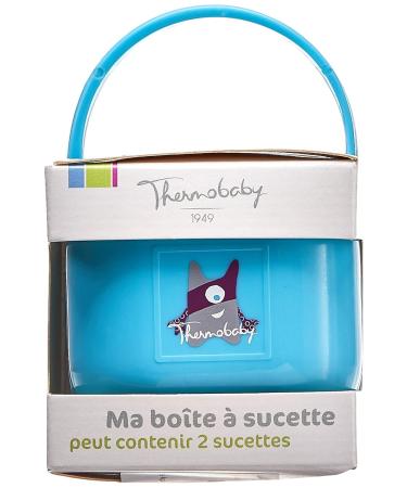 Thermobaby Boite   Schnuller Turquoise - Pratique & l gante | Livraison Internationale - Buy Online on GoSupps.com