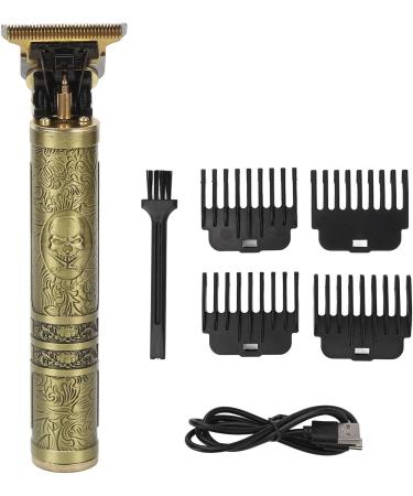 Professional Hair Clippers Electric Haircut Kit Rechargeable Close Cutting Vintage Trimmer with Guide Combs - Buy Online on GoSupps.com