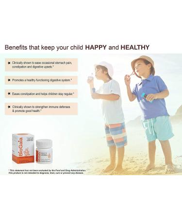 BioGaia Probiotic Chewable Tablets Box Simple and Easy Way To Promote Digestive and Immune Health 30 Count - Buy Online on GoSupps.com