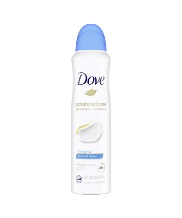 Dove Dry Spray Antiperspirant Deodorant Nourished Beauty 3.8 Ounce