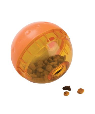 OurPets Treat Dispensing Dog Toy and Ball- Waffle & Sushi Interactive Dog Toys, Dog Puzzle & Cat Toys (Dog Treat Puzzle) Dog Food Puzzle, Cat Puzzle Feeder & Cat Slow Feeder IQ TREAT BALL 3"