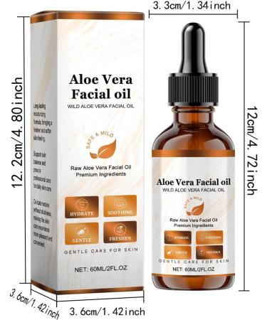  G n rique 60ml Face Firming Oil Hydrating Facial Aloe Liquid Rejuvenating Skin Care Oil for a Radiant and Firmer Look Anti-Aging Moisturizer for Smooth and Glowing Skin - Buy Online on GoSupps.com