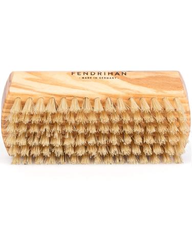 Fendrihan Olivewood Nail Brush with Boar Bristles 3.7 - Made in Germany - Buy Online on GoSupps.com
