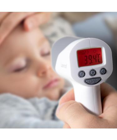 Buy Liavince Contactless Infrared Thermometer Fast 1-Second Measurement for Babies & Adults Accurate Fever Detection Memory Function Ideal for Body & Object Use International Shipping Available - Buy Online on GoSupps.com
