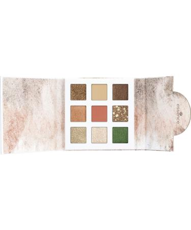 essence MY POWER IS EaRth eyeshadow palette No. 02 Down-To-Earth! multicolored 9 colors (7.2g)