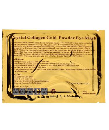 Ruzzut 24K Golden Collagen Under Eye Patches - 30 Pairs | Hyaluronic Acid Gel Pads for Anti-Aging, Dark Circles, Puffy Eyes & Bags - Buy Online on GoSupps.com