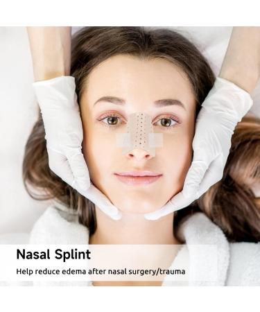 Buy Thermoplastic Nasal Splint - 5 Pcs Trapezoid Nose Brace for Fractures & Rhinoplasty | International Shipping - Buy Online on GoSupps.com