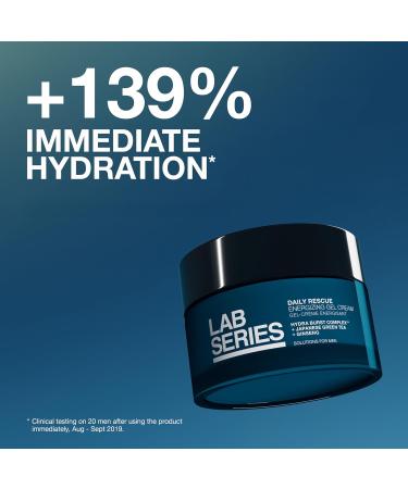 Lab Series Men's 3 Step Travel Size Friendly Daily Rescue Starter Kit Skin Care For Men Gel Cleanser Gel Face Moisturizer & Under Eye Cream - Buy Online on GoSupps.com
