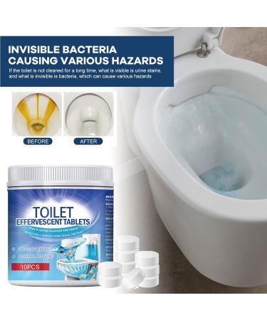 KOAHDE WC Cleaning Tablets Toilet Fresh Tablets Toilet Bowl Deep Cleaning Tablets Power Fizz Tablets WC Automatic Cleaning Tablets Toilet Cleaner Tablets Toilet Cistern Cleaning Tablets 10Pcs - Buy Online on GoSupps.com