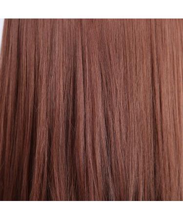 Hairdresser Practice Head - Dark Brown Shear Doll for Hair Styling & Salon Display - Buy Online on GoSupps.com