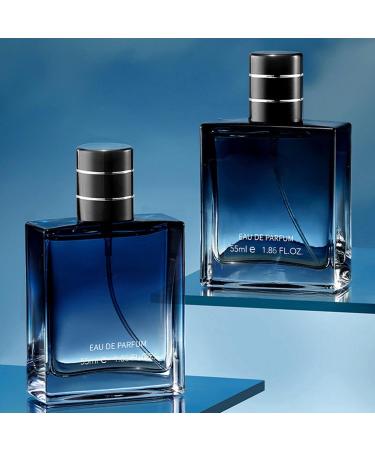 Men's Fragrance Energetic Hypoallergenic Eau De Parfum Captivating Spray Deodorant Suitable for Day or Night Gifts for Men One Size Blue - Buy Online on GoSupps.com